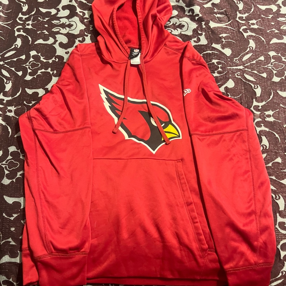 New Era Bright Red NFL Hoodie